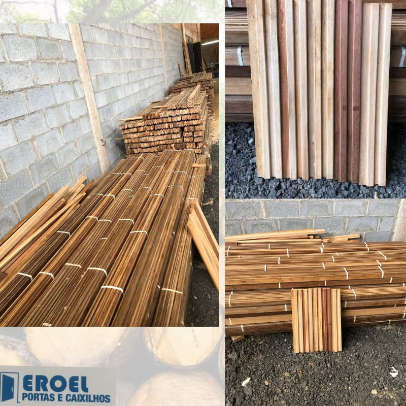 Painel ripado e mesclado all